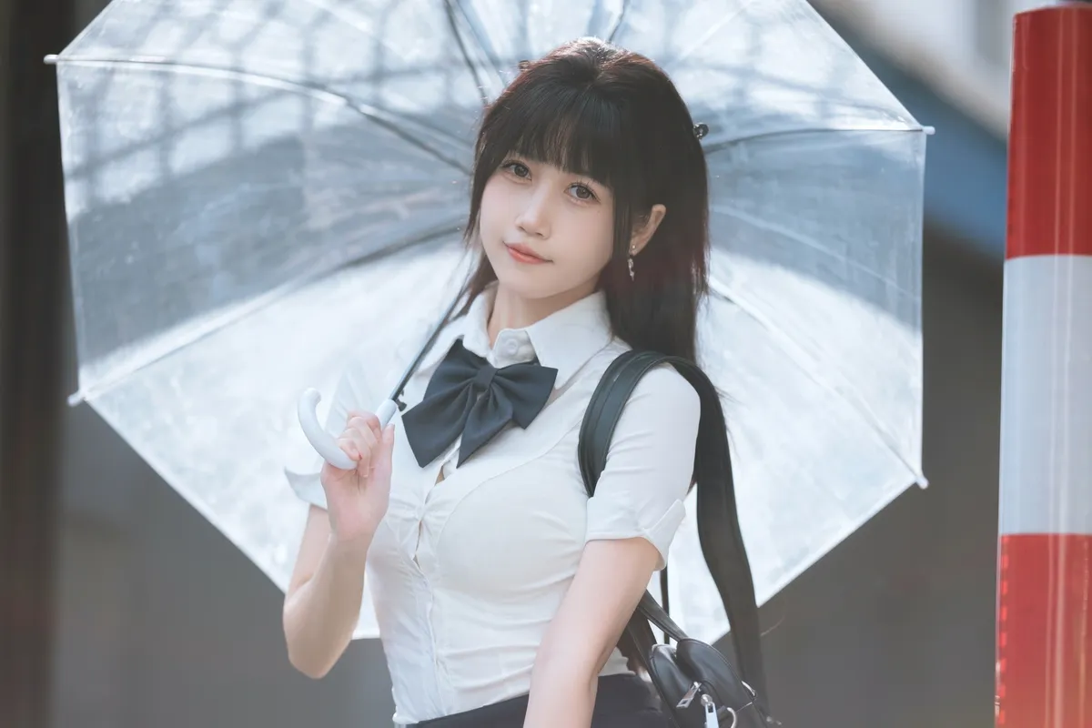 不呆猫 – NO.068 JK学妹户外 13